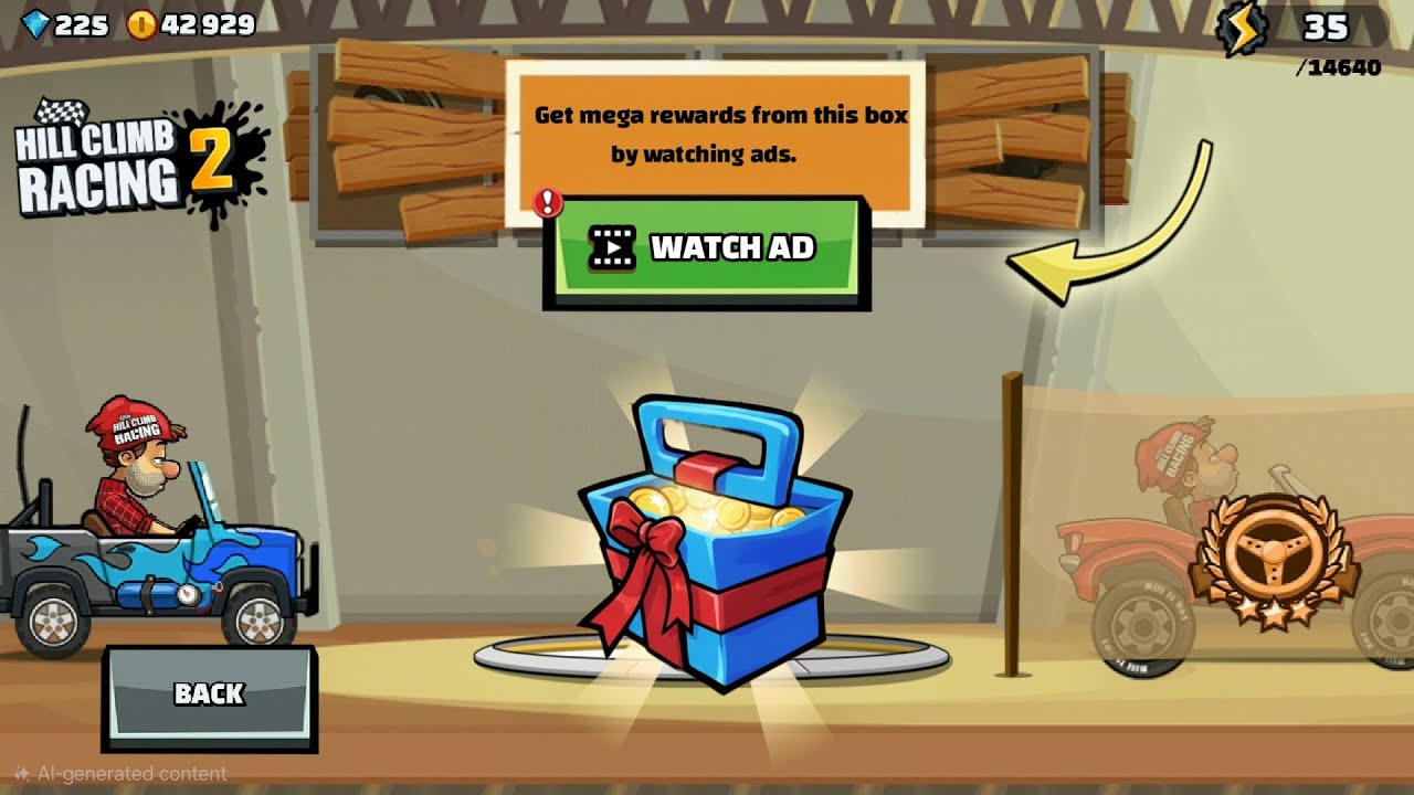 😍 MEGA GIFT BOX !! IN - Hill Climb Racing 2