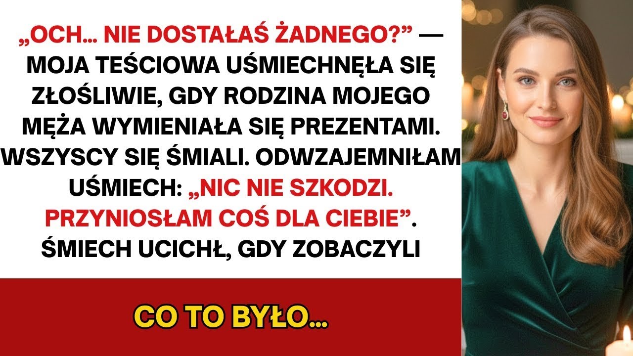 Moja teściowa publicznie mnie zlekceważyła — więc ujawniłam jej sekret przed całą rodziną