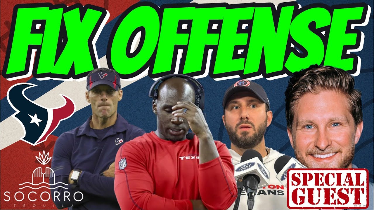 How the Texans FIX Their Offense This Offseason (PFF Scout Breaks It Down)