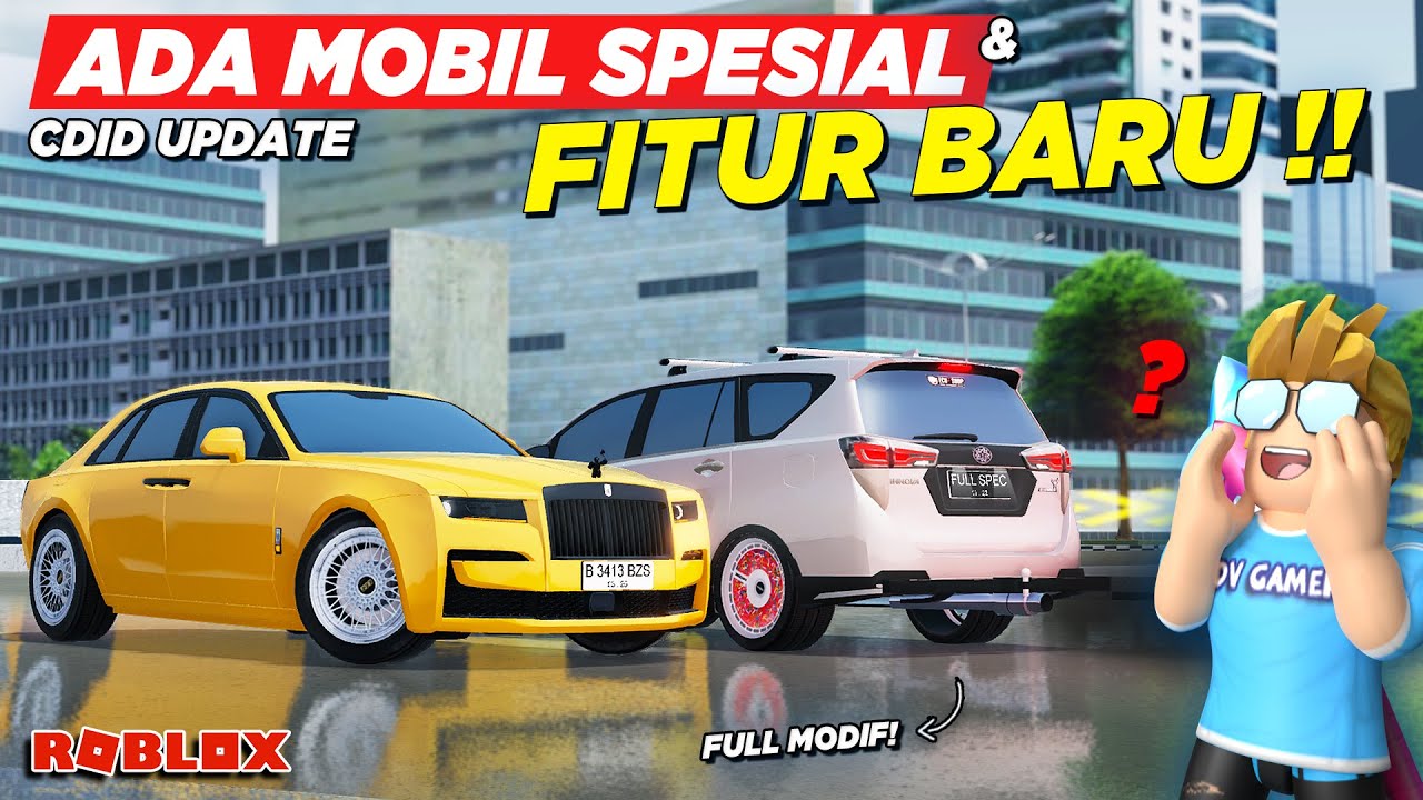 CDID UPDATE BESAR !! BANYAK MOBIL SPESIAL DAN FITUR BARU DI CDID - Roblox Indonesia