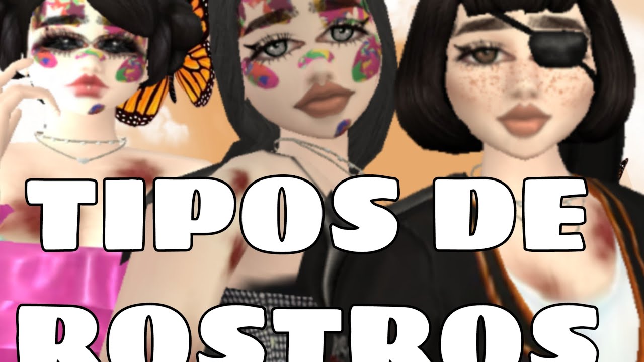 Tipos de rostros-Avakin life💫