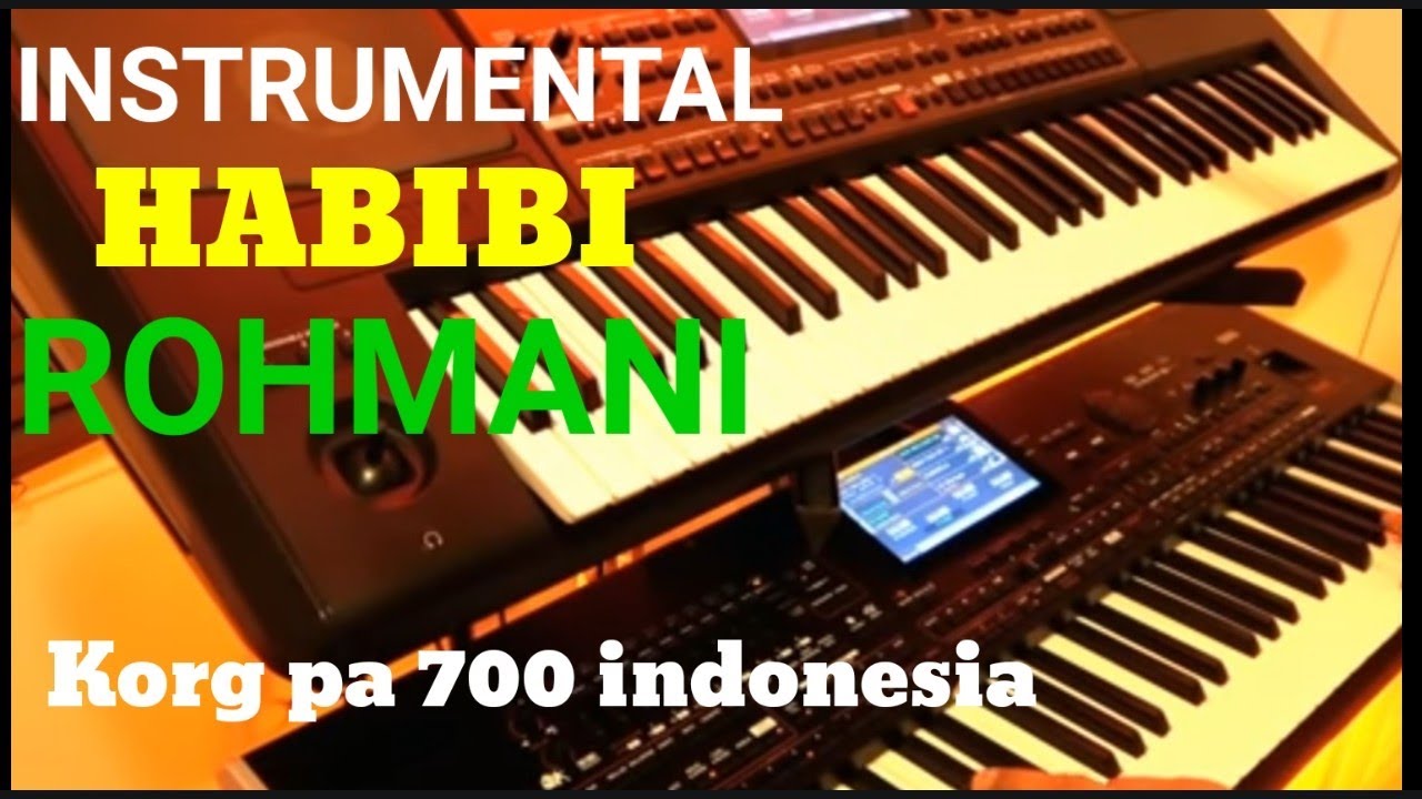 instrumental kosidah gambus(HABIBI ROHMANI)KORG pa 700
