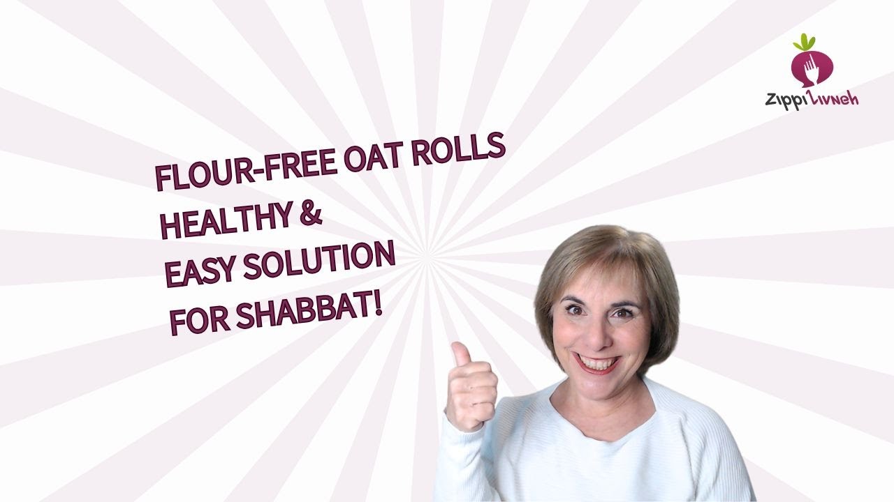 Flour-Free Oat Rolls — Healthy & Easy Solution for Shabbat Bread!