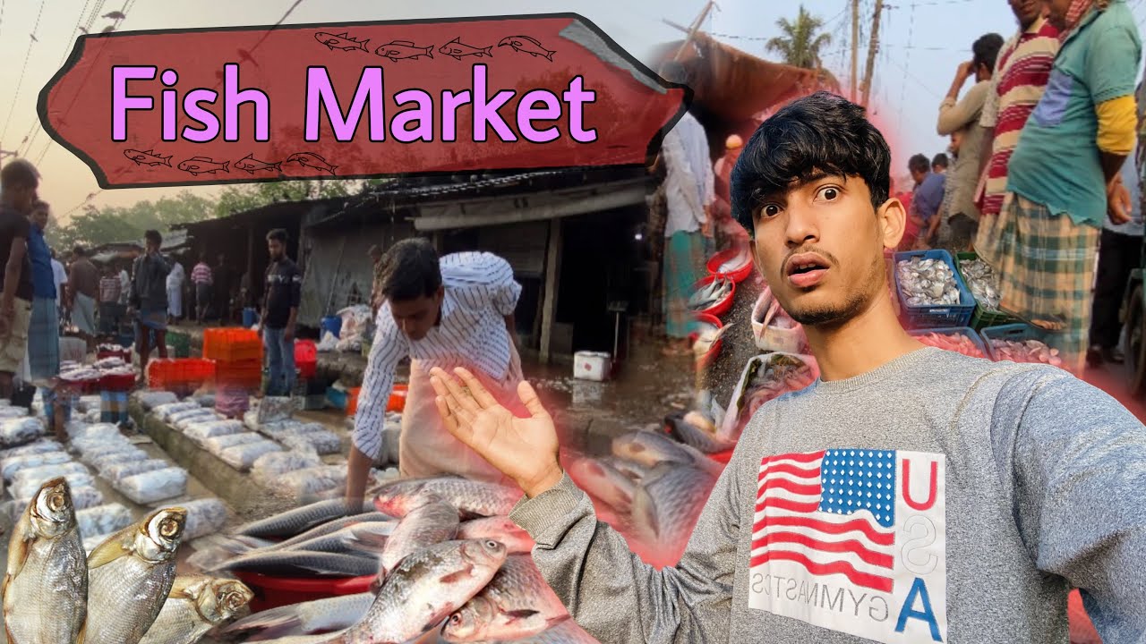 Rangunia Mariam Nagar Fish Market || রাঙ্গুনিয়া মরিয়ম নগর মাছের বাজার || Chittagong, Bangladesh ||
