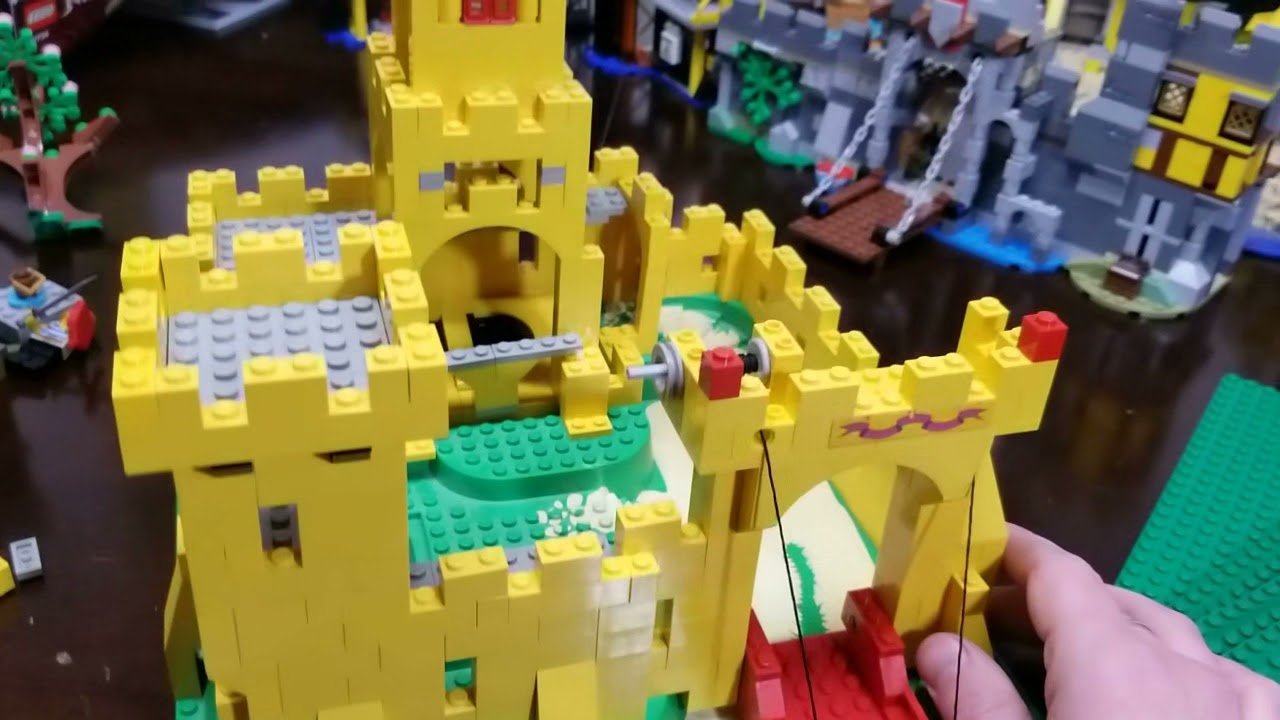 Alternate build for Lego yellow castle - set 375/6075