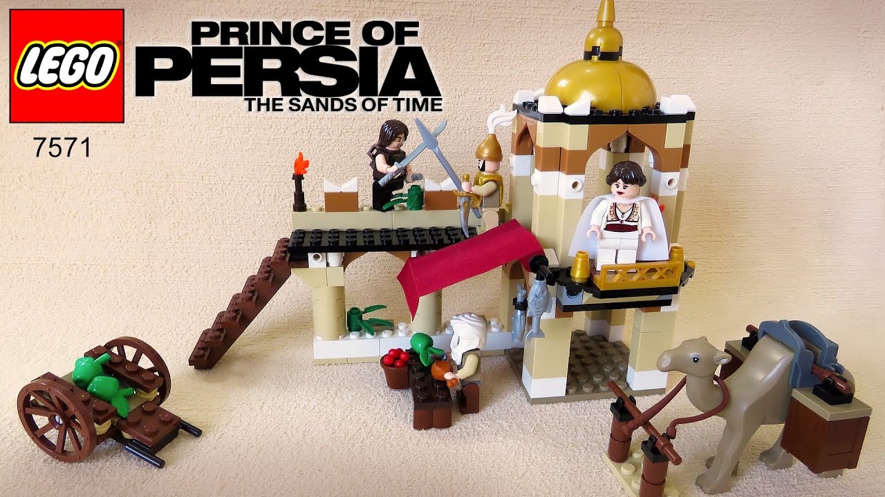 LEGO PRINCE OF PERSIA - The Fight for the Dagger (Set 7571 Speed Build Instructions)