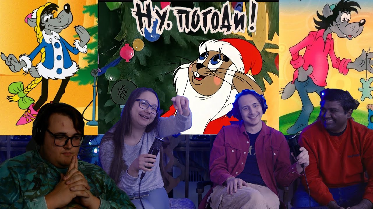 Nu Pogodi! Soviet Christmas* Episode! (Ну погоди!)