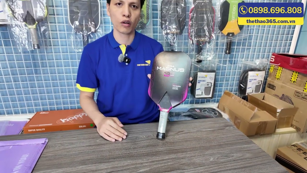 Vợt Pickleball Joola Gen 3 công hay thủ tốt giá rẻ nên sở hữu | Joola Tyson McGuffin Magnus 3S 14mm