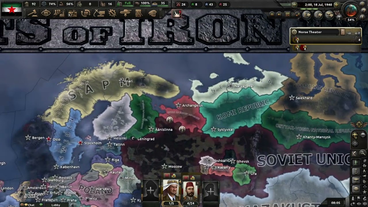 Deployment to the Alps- Northstar Plays: HOI4 (Syria/UK MP C3, Ep4)