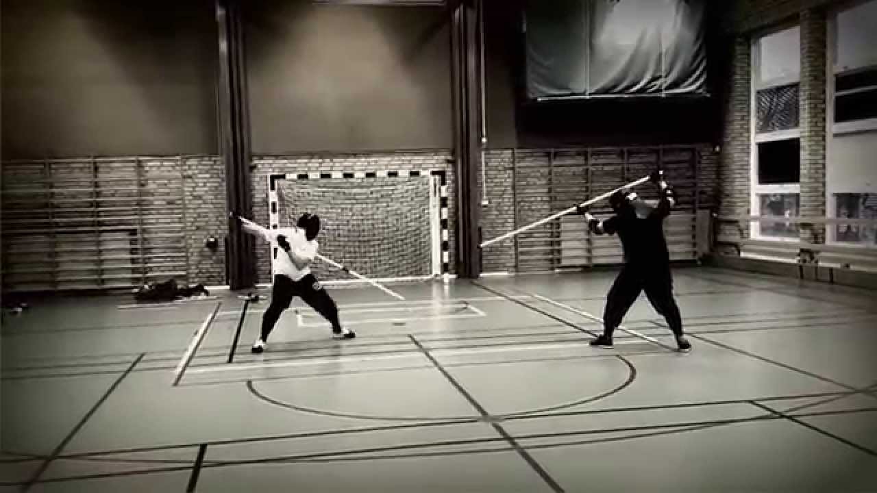 Meyer Quarterstaff sparring 2013 #1