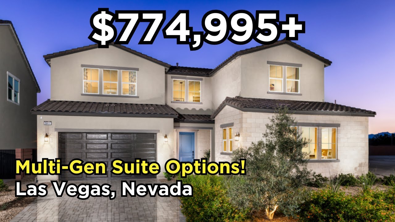 Las Vegas Luxury New Construction Homes w/ MultiGen Suites by Toll Brothers at Elkhorn Grove