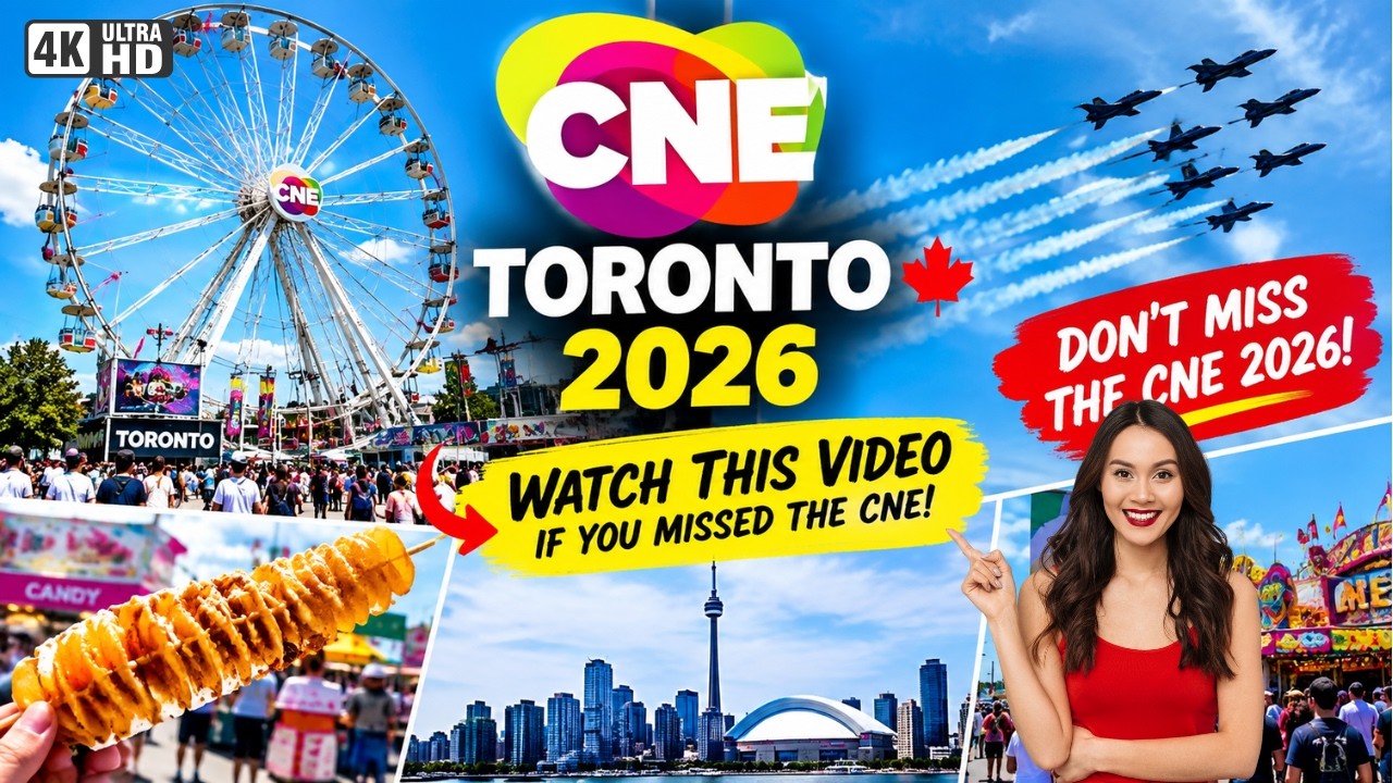 CNE Toronto 2026 | Toronto Walking Tour 🇨🇦 