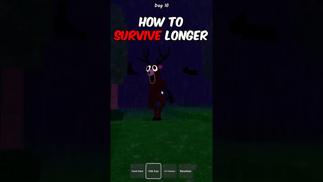 TIPS to SURVIVE in 99 Nights in The Forest - Roblox #roblox #robloxedit