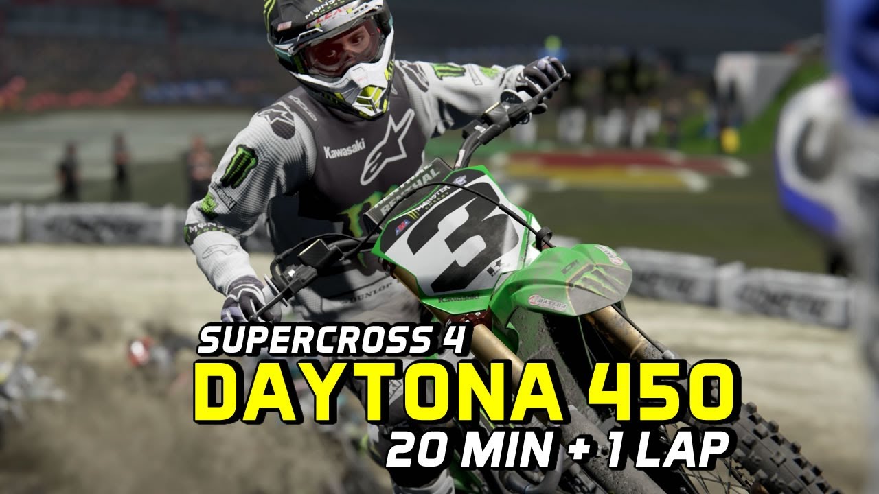 Supercross 4 | 20 Mins + 1 Lap at Daytona