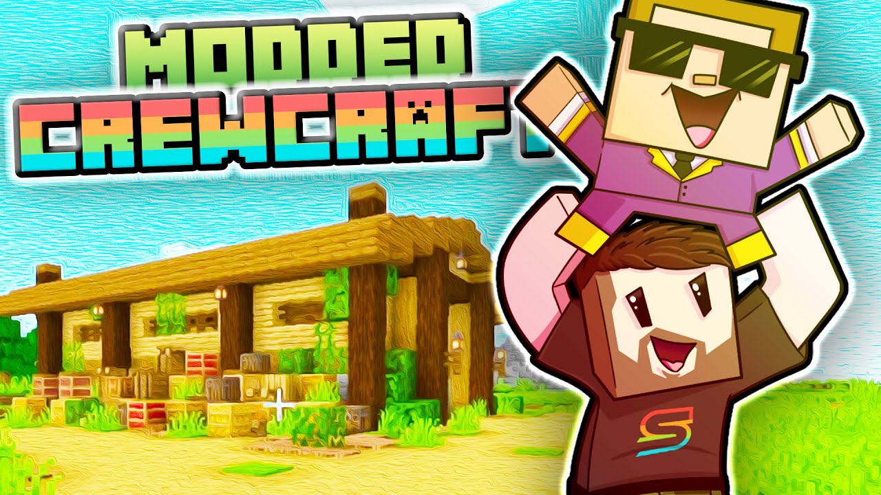 I Got Six Balls! - MODDED CREWCRAFT Season 2 Episode 7! (Minecraft Gameplay)