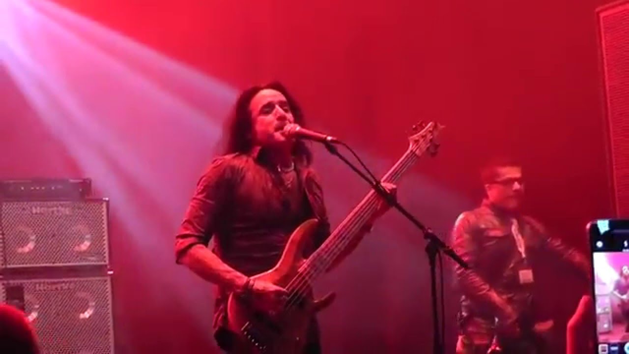 Marco Mendoza Trio with Randy Black and Soren Andersen. Frankfurt Musik Messe 2015.
