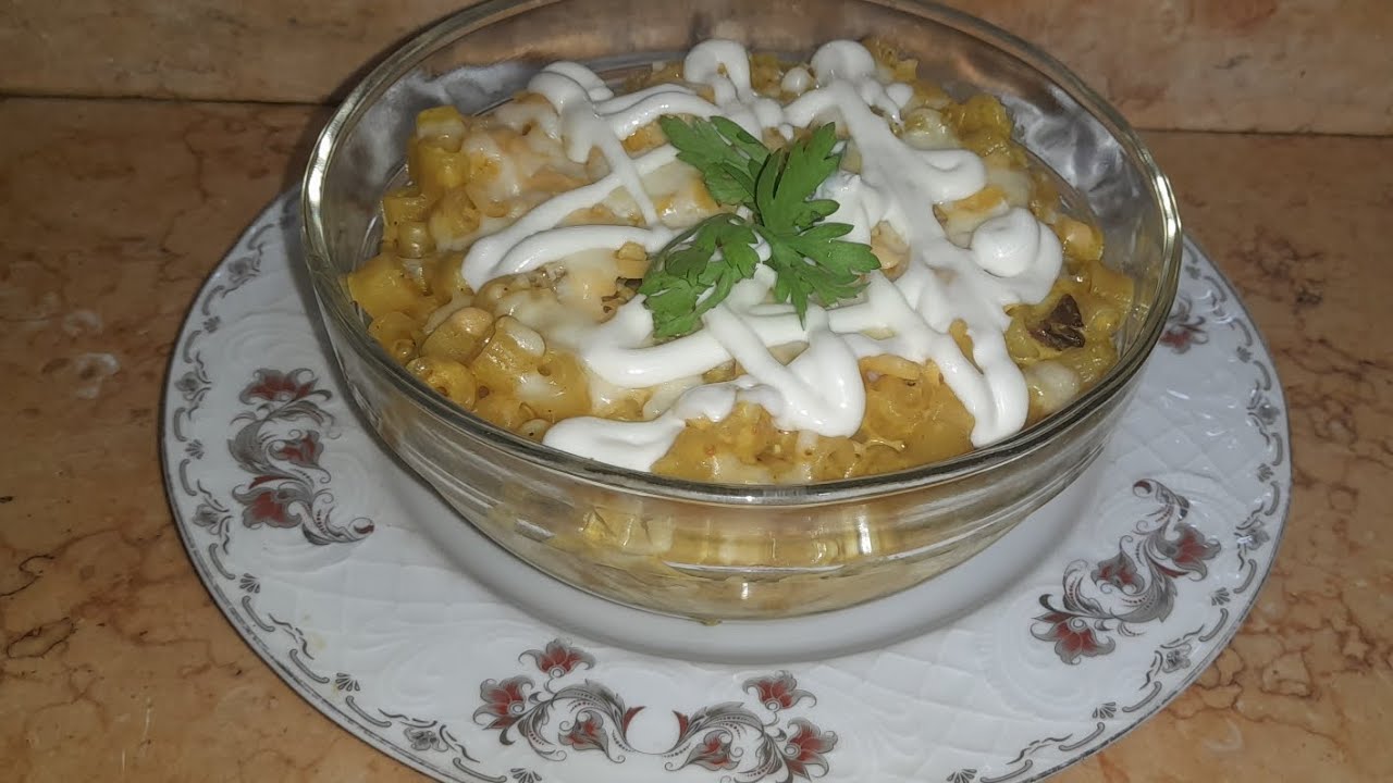 اسرع مكرونه لجوع اخر الليل تحفه ومفيدة 🤩