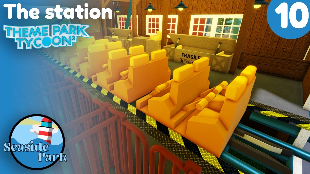 Приморский парк - Theme park tycoon 2 - Строительство станции - #10