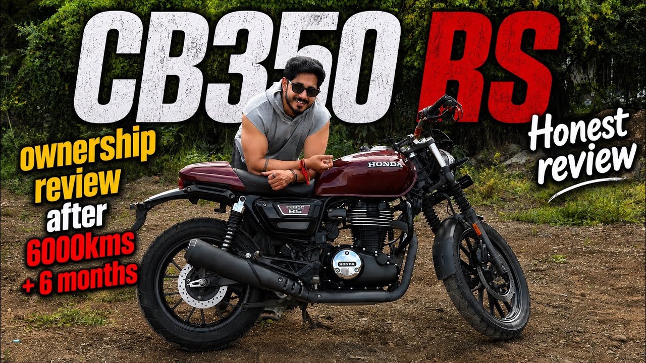 6 Months & 6000 KMS With CB350RS! 😱 | The Truth You Should Know🤔😳