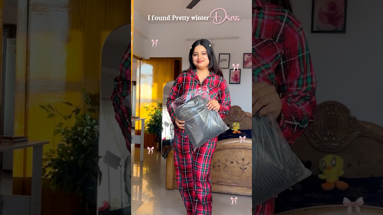 Myntra Winter Jumper Dress | Cozy & Stylish Winter Look 