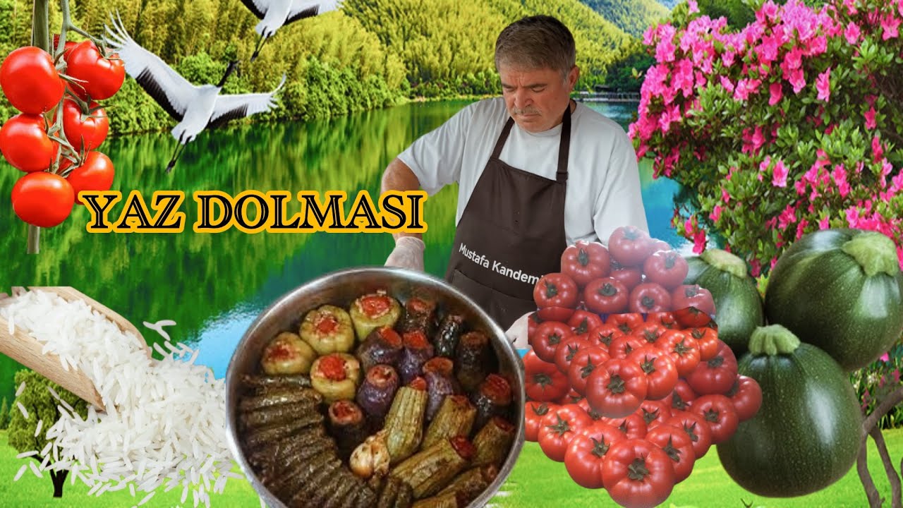 Yaz Dolması | Domates Karışık Dolma | Lezzeti Şahane Oldu