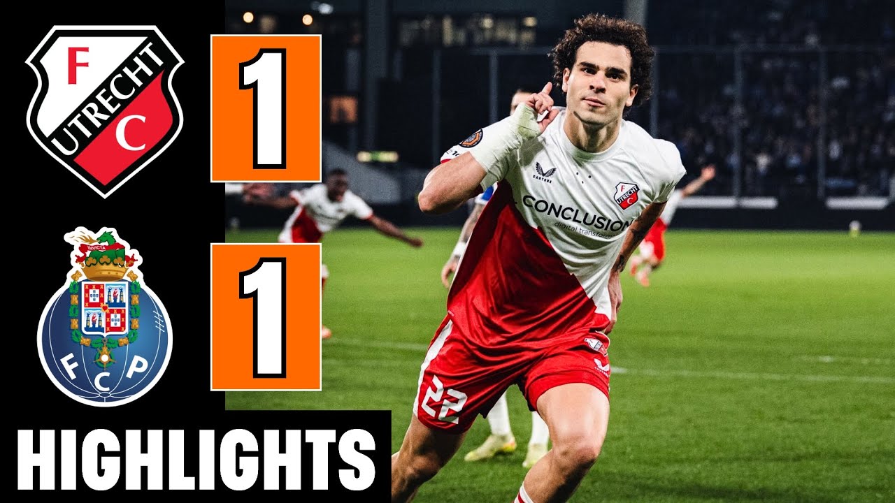 Utrecht vs Porto 1-1 | Highlights | Miguel Rodr&iacute;guez | EUROPA LEAGUE 25/26 | Vasilis Barkas Red Card