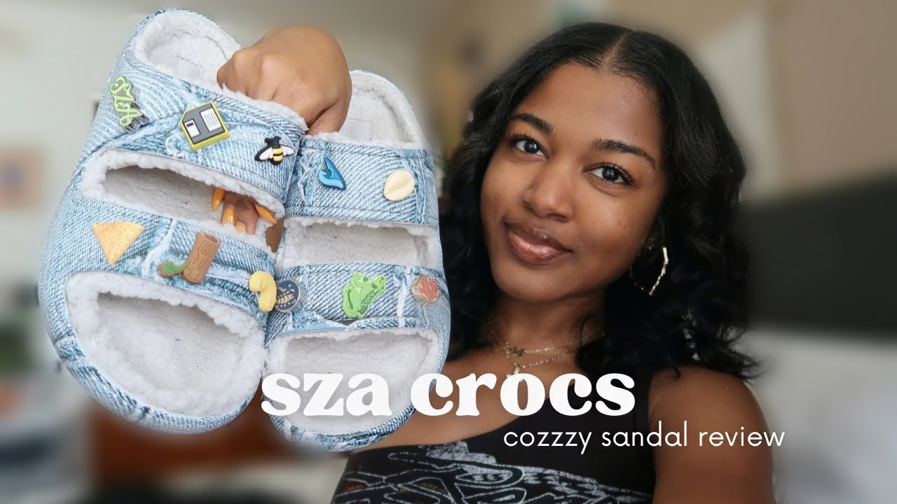 sza x crocs cozzzy sandal review
