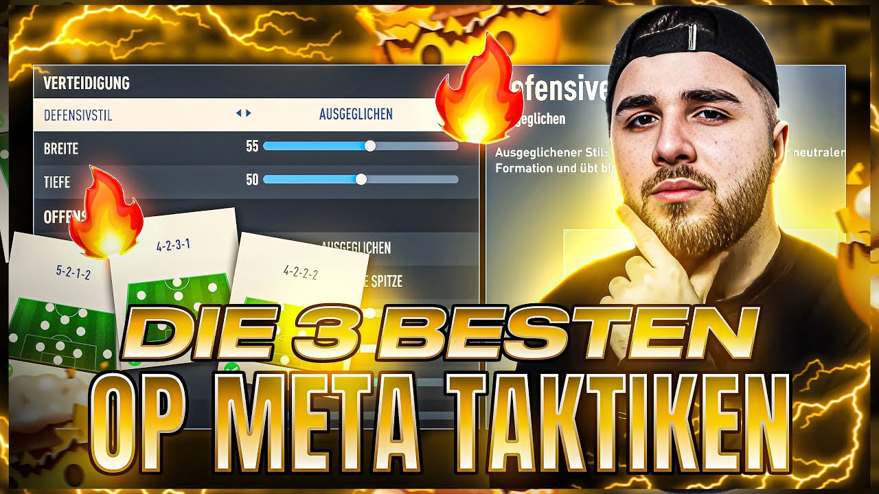 Die 3 BESTEN TAKTIKEN und FORMATIONEN in FIFA 23 🏆