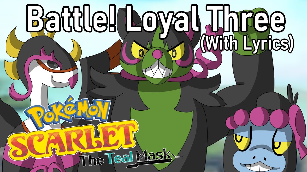 Битва! Верная тройка... С ТЕКСТОМ! [Pokemon Scarlet/Violet: The Teal Mask]