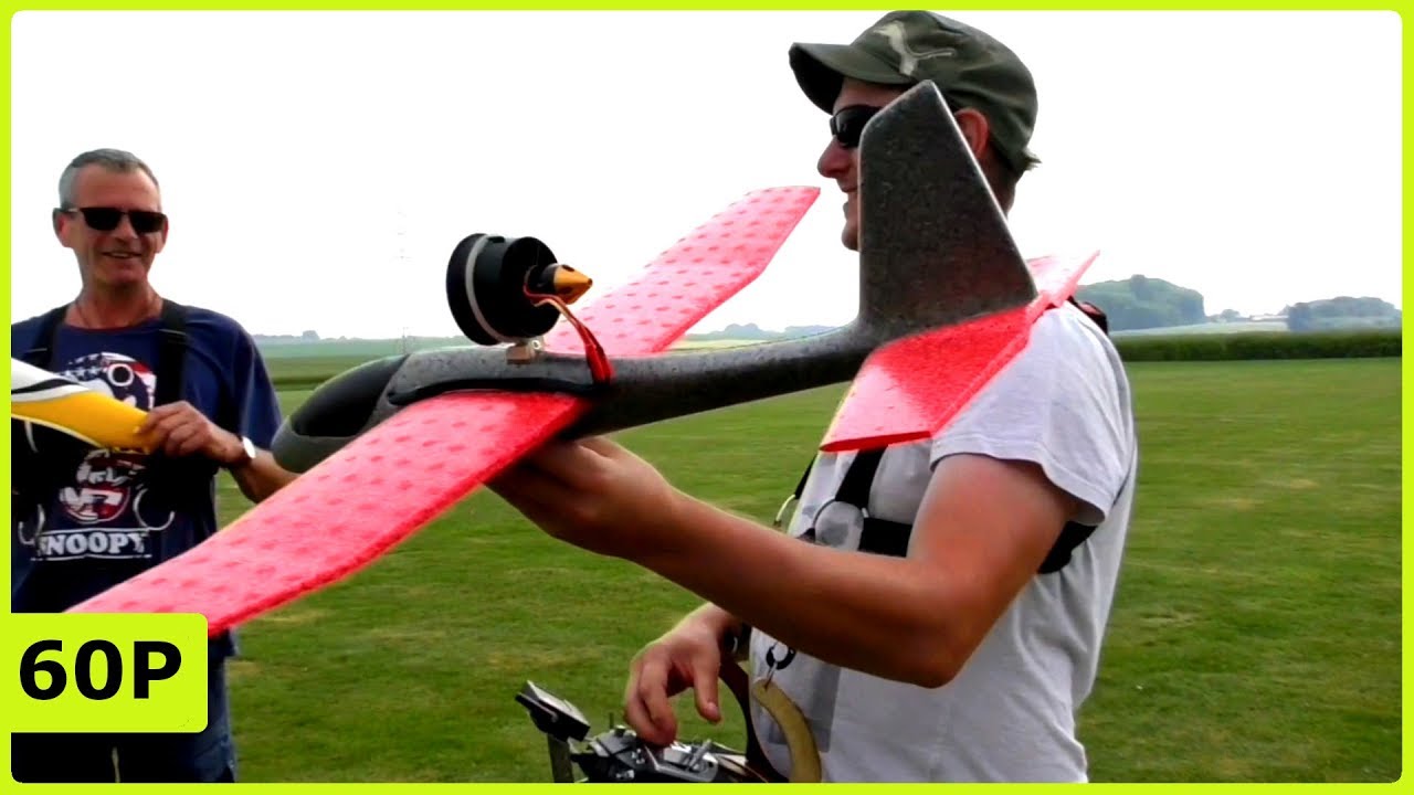 STUNNING RC LIDL GLIDER WITH ELECTRICAL IMPELLER ON TOP FLIGHT DEMONSTRATION