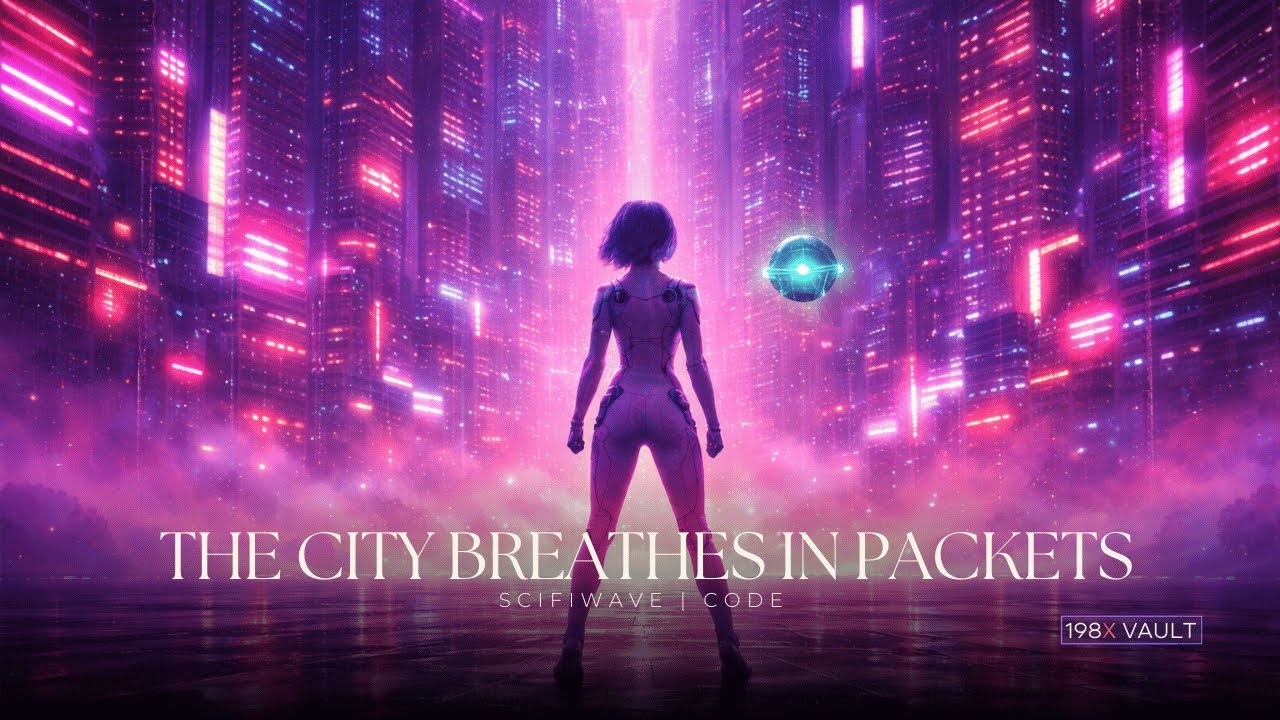 The City Breathes in Packets — Scifiwave | Night Drive