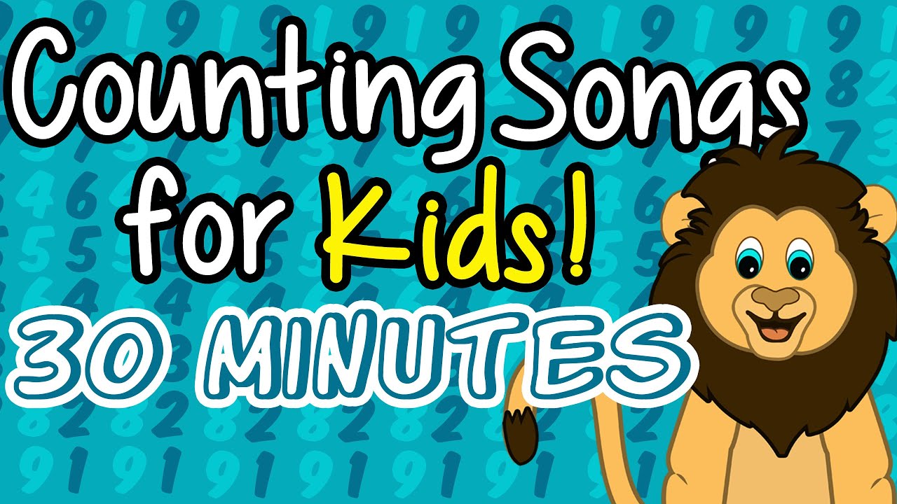 30 Minutes of Kids Counting Songs - Learn to Count - Animated Counting for Children Preschool