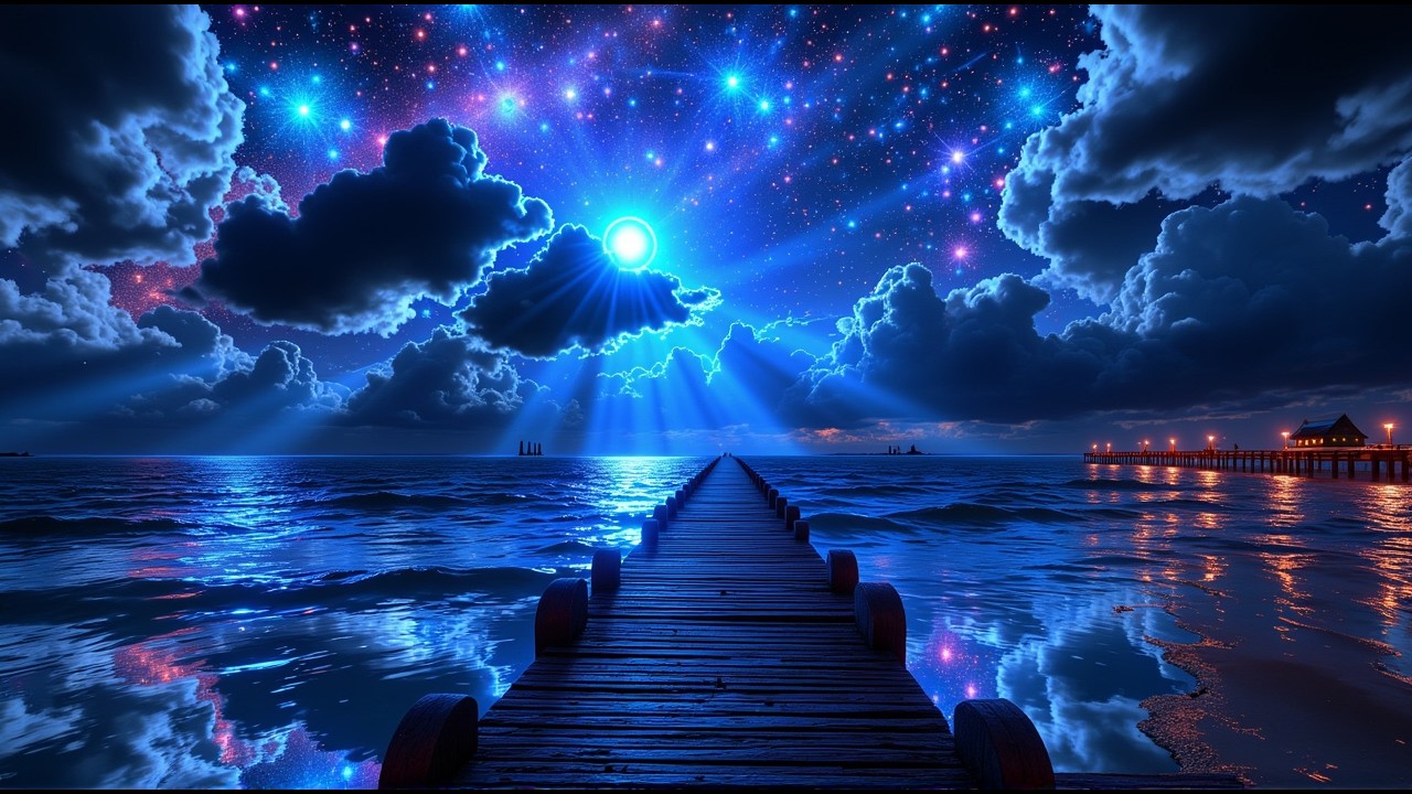 (No Ads) Deep Healing Sleep • Calm Anxiety • Soothing Lullaby & Melatonin Support