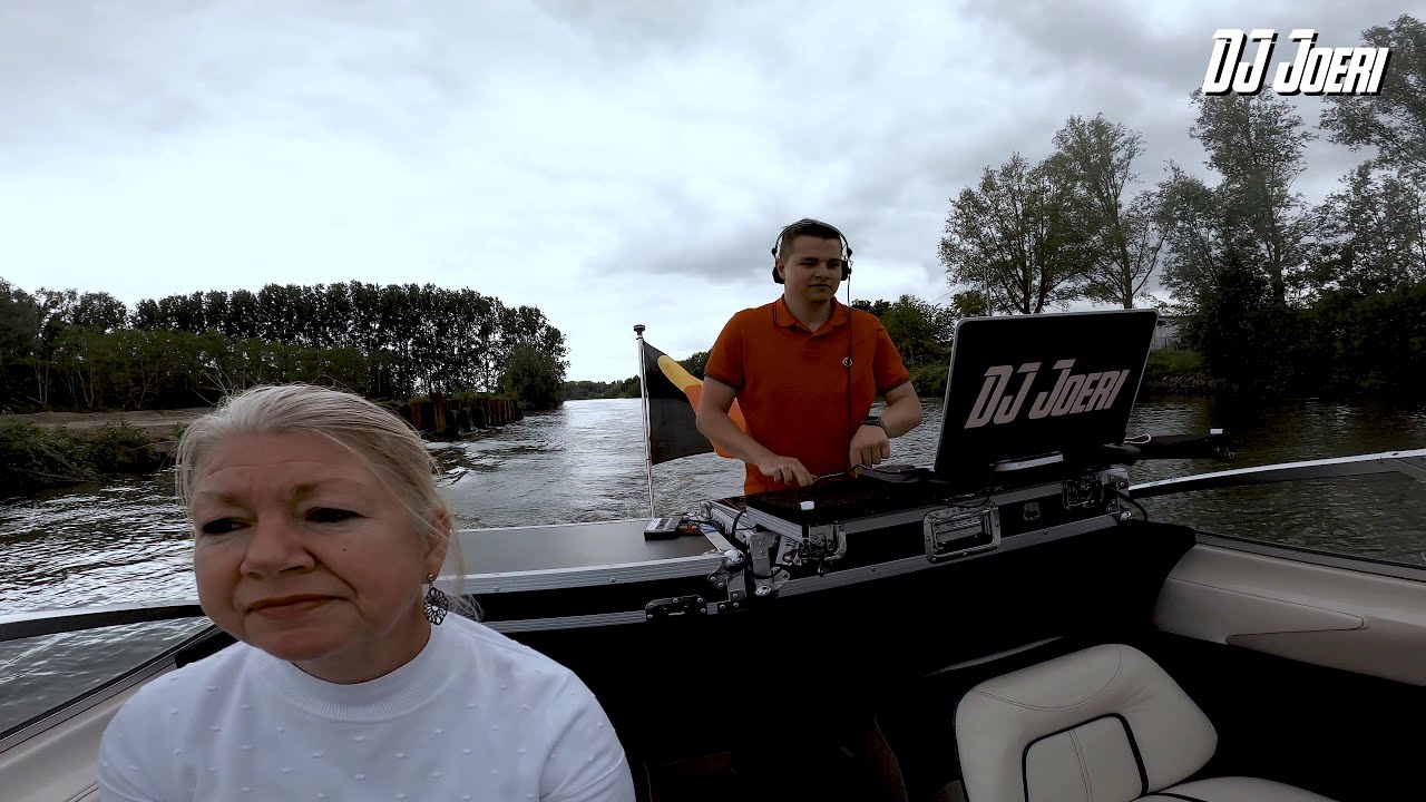 DJ set met DJ Joeri op het water in Kortrijk - DJ Joeri on Belgium Waters 2020