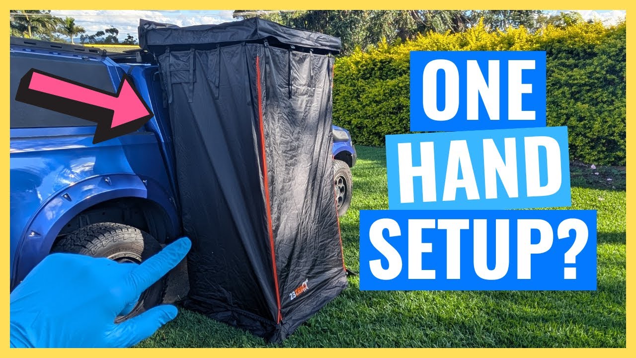 23ZERO Rask Shower Toilet Tent | Super Fast One Handed Setup