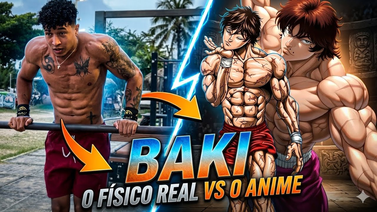 NUNCA FAÇA esse Treino do Baki Hanma 