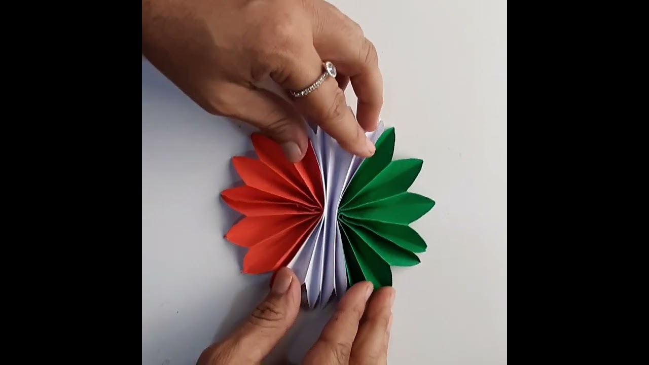 Independence Day Special | tri colour badge making| Easy craft
