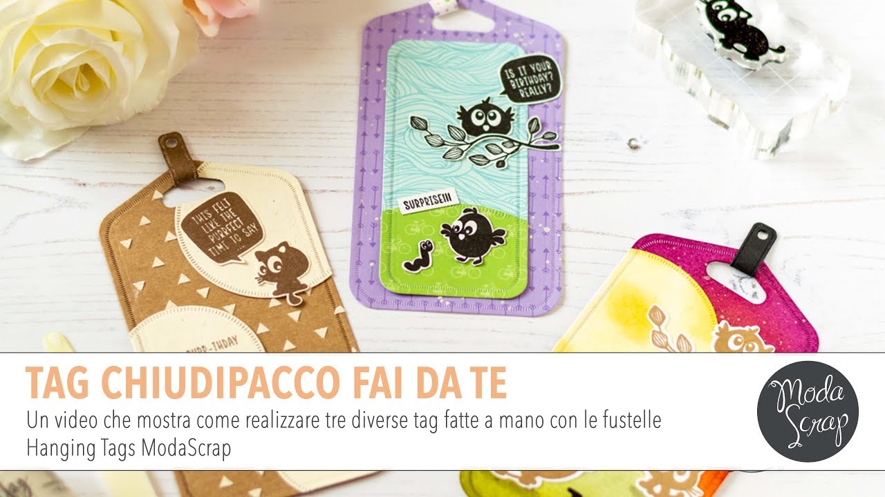 Tag Chiudipacco Fatte a Mano | ModaScrap Hanging Tags