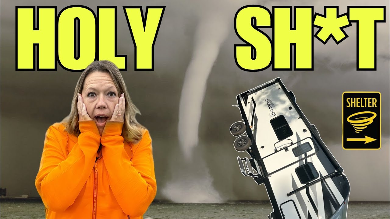 🌪️ Surviving A TORNADO Warning In Our RV 🌪️ RV LIVING