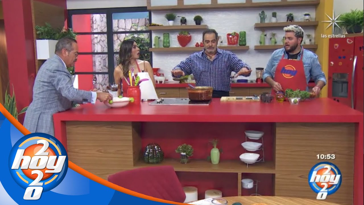 Omar Fierro prepara caldo de camarón a los tres chiles | Cocina | Hoy
