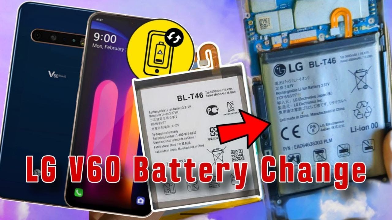 LG V60 Battery Replacement   How To Change LG V60 Battery In Home #lgv60thinq5g #lgv60gamingtest