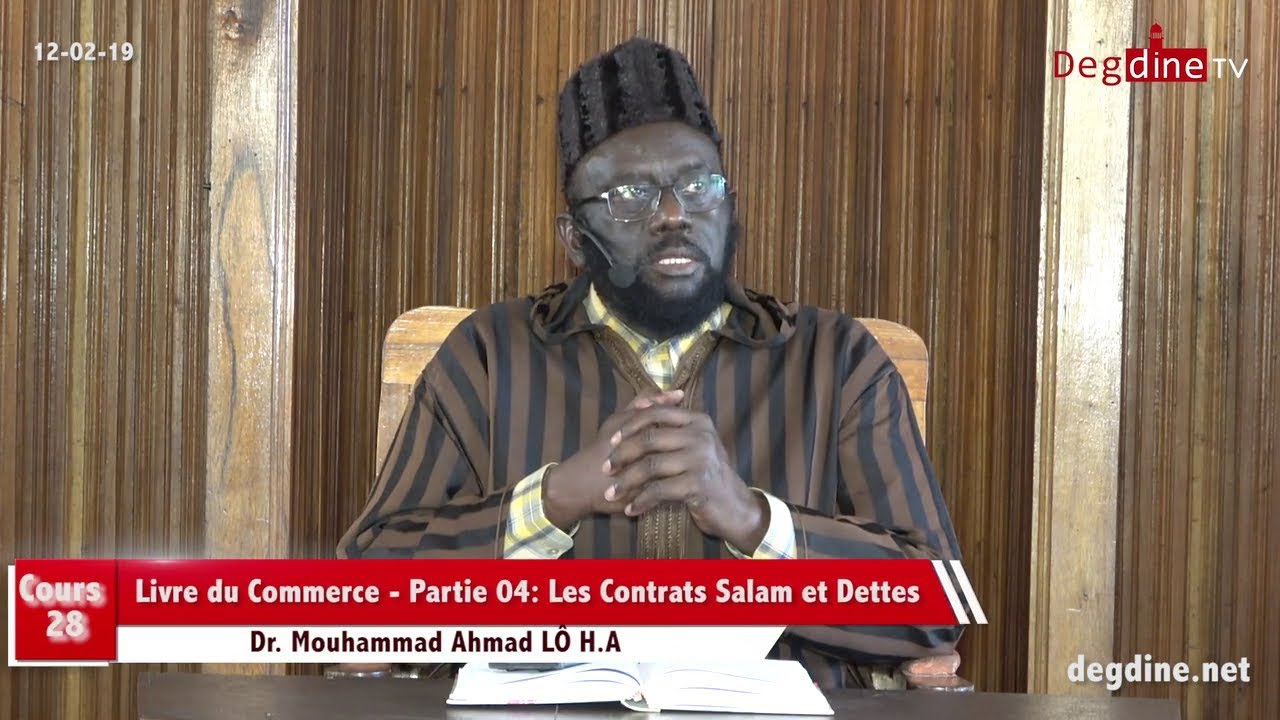 Bidayatoul Moutafaqqih Cours 28 | Les Contrats Salam et Dettes | Dr. Mouhammad Ahmad L