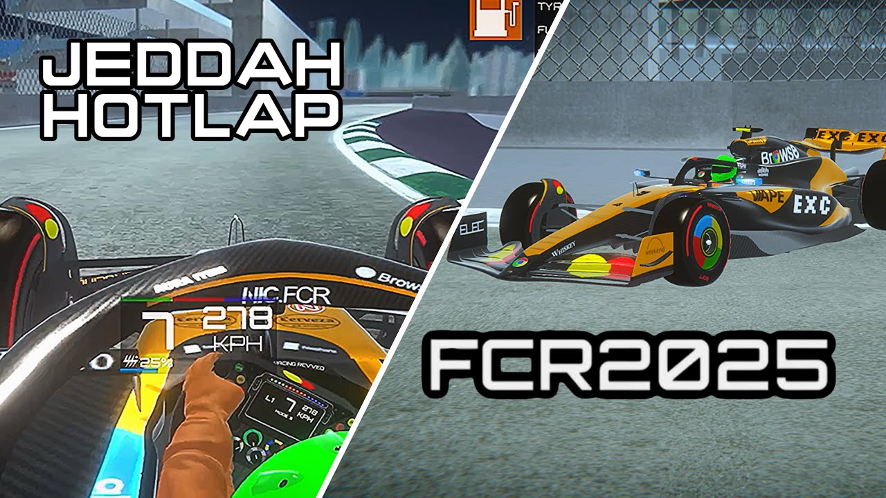FCR 2025 NEW JEDDAH HOTLAP!