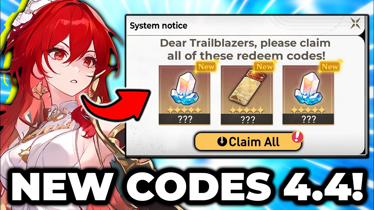 HSR 4.4 REDEEM CODES (FREE STELLAR JADES) | HSR Himeko Nova, Himeko Nova HSR, Honkai Star Rail, HSR