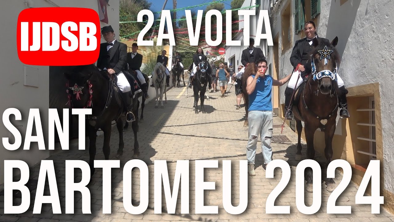 2a volta Jaleo 🟡 Dia de Sant Bartomeu 2024 🐴 Ferreries ☀️ Menorca