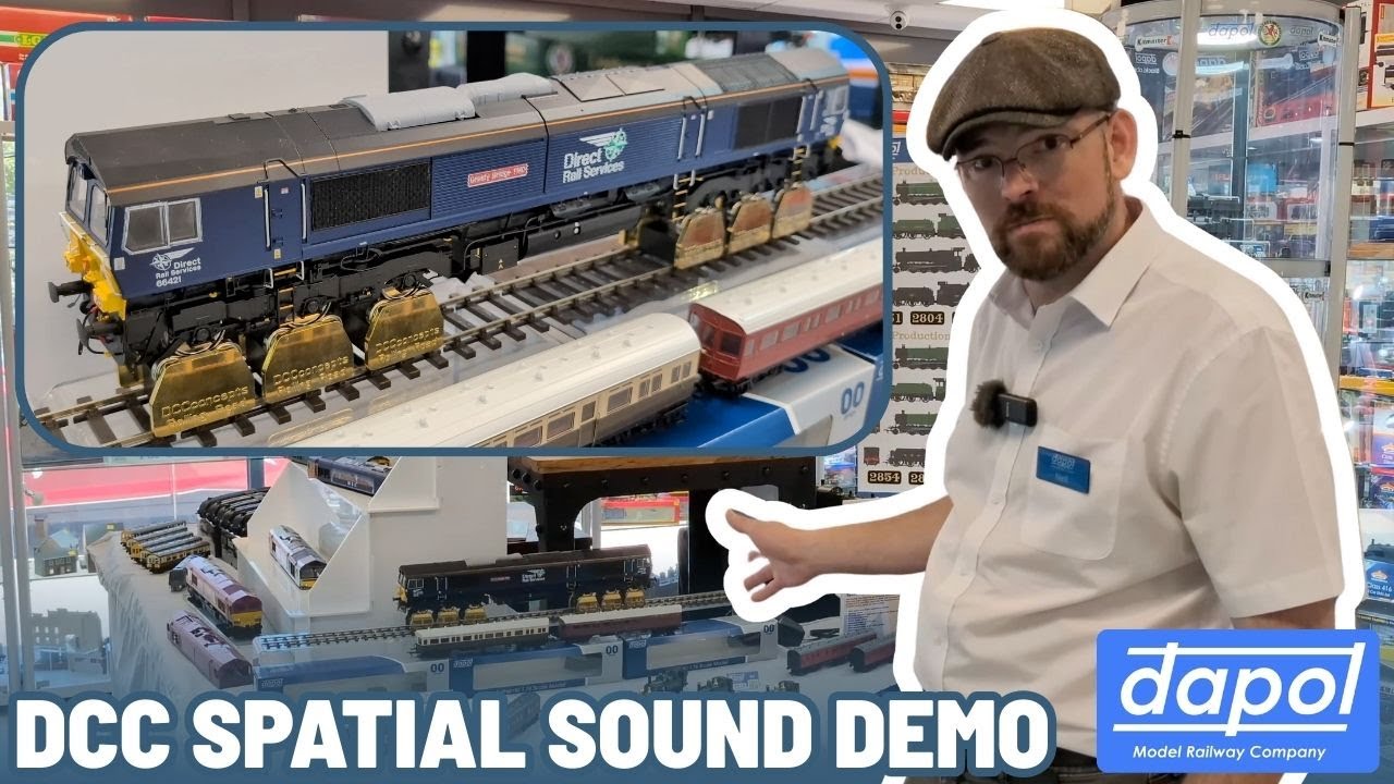 Dapol O Gauge Class 66 Deluxe Spatial Sound Demonstration