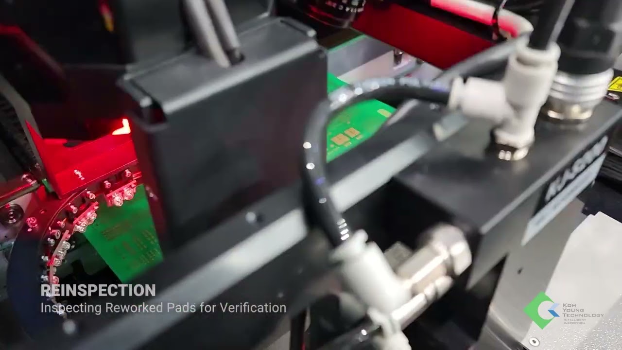 Koh Young 3D SPI Auto-Rework: English subtitles