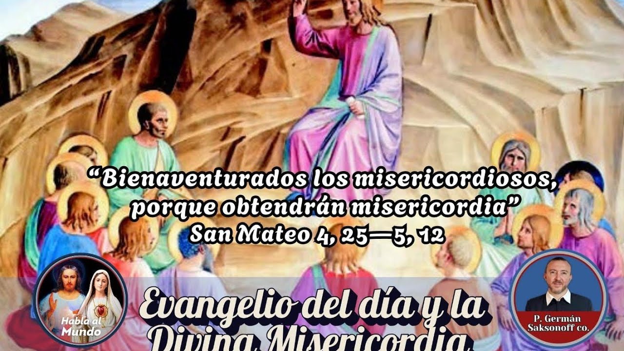 Evangelio del día y la Divina Misericordia 1 de febrero. Reflexión del p. Germán Saksonoff co.