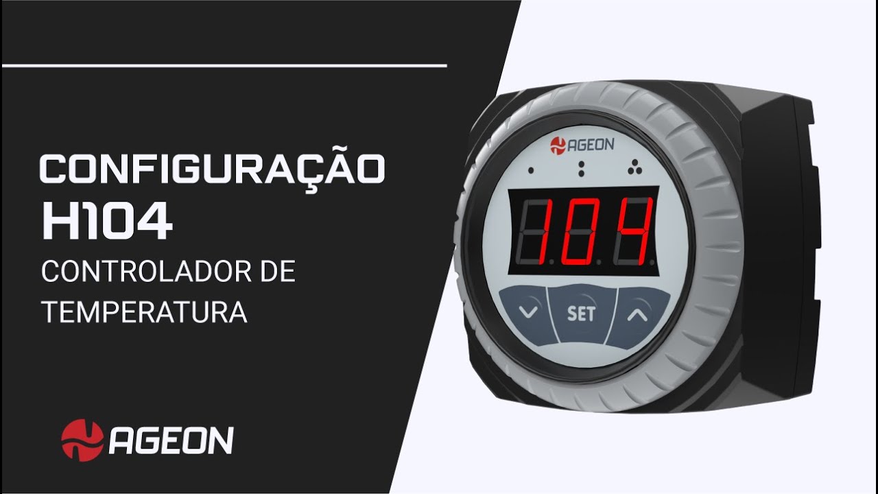 [TUTORIAL] Como configurar o controlador de temperatura H104