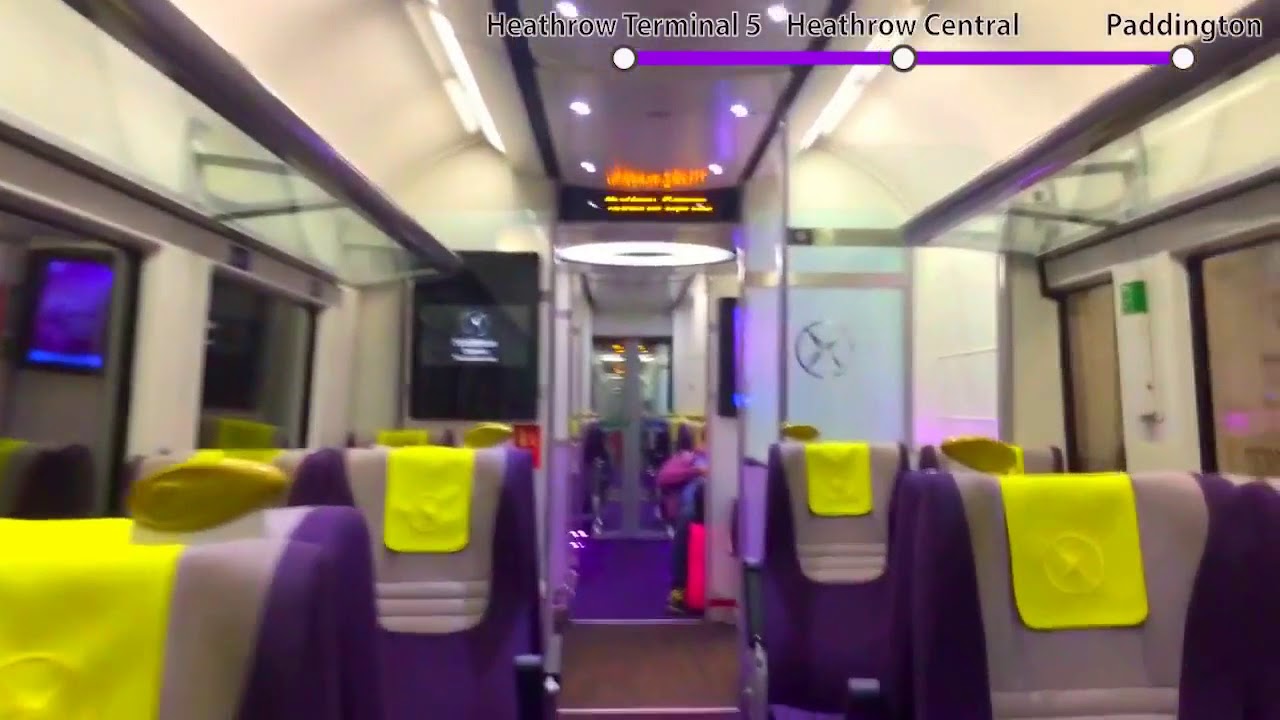 Heathrow Express: Terminal 5 - Paddington